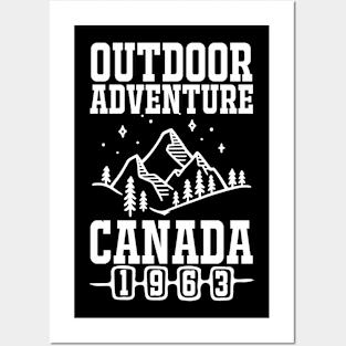 Outdoor adventure canada 1963  T Shirt For Women Men Posters and Art